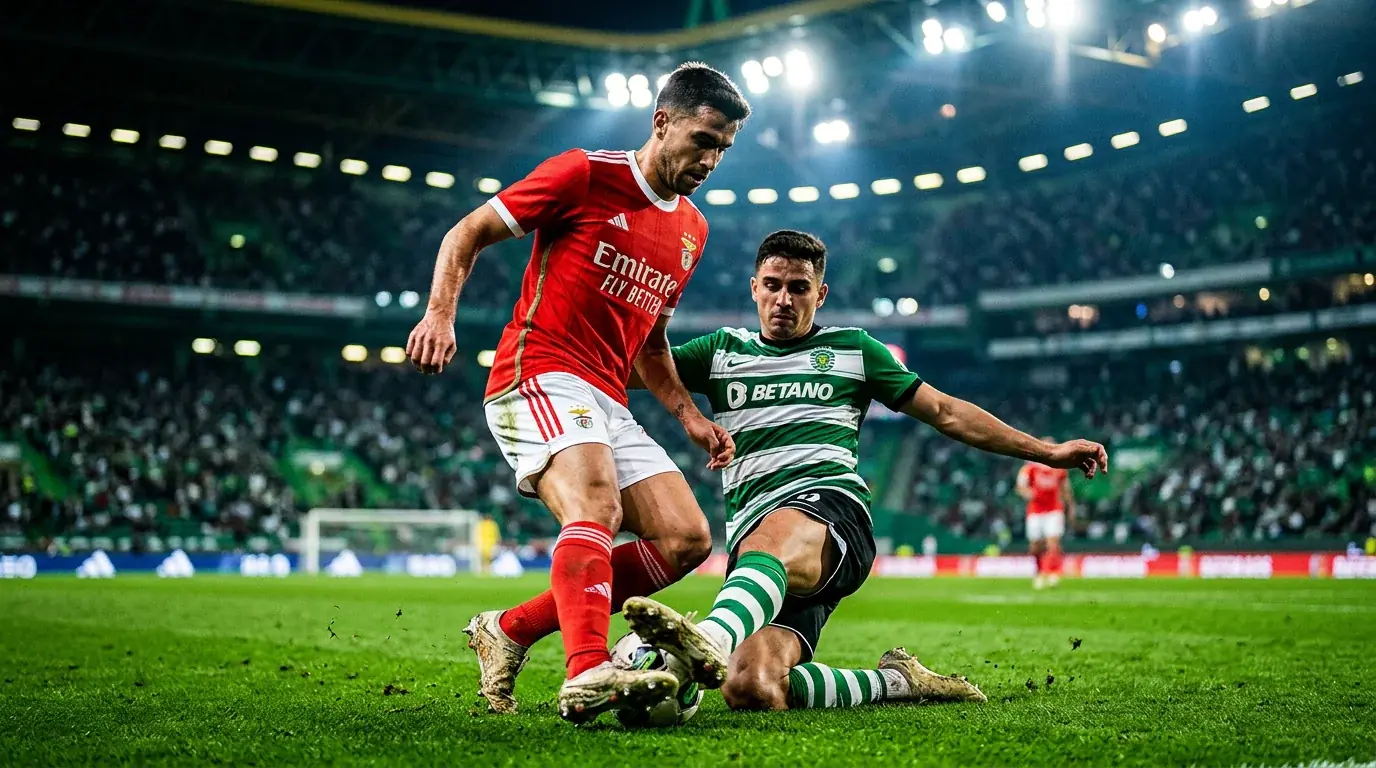 Apostas em futebol em Portugal com odds e mercados disponíveis para Liga Portugal e Champions League